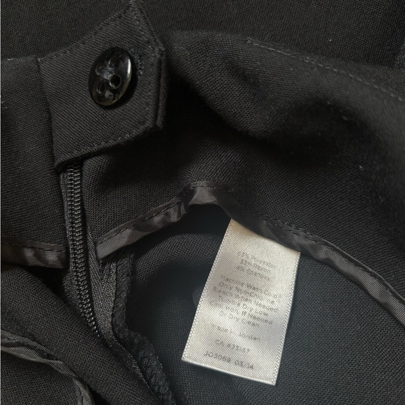 Talbots Black Wide Leg Side Zip Trousers Size 14 - Picture 9 of 9